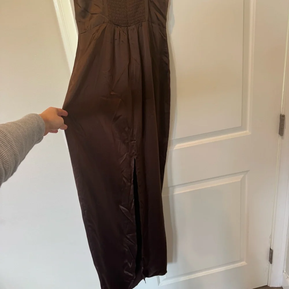 Reformation Frankie Silk Dress - Picture 10 of 12